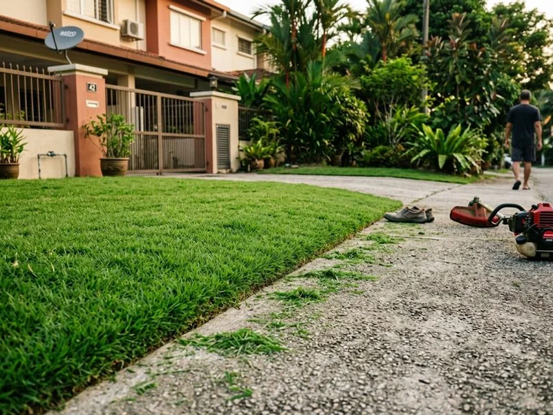 Grass Edging & Trimming detail